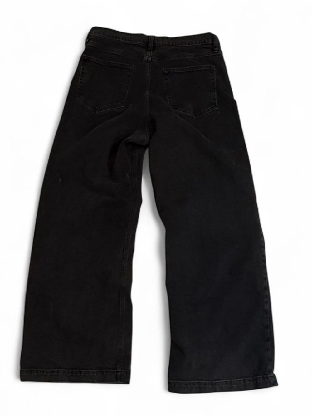 GAP Black Wide-Leg High-Rise Jeans - Picture 2 of 3